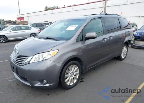 2015 Toyota Sienna Xle/Limited из США, поврежденный, VIN 5TDDK3DC5FS114485